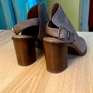 Frye Dani Shield Sling Leather Sandals